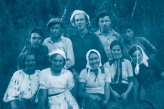 Военное лето 1941 г. студенты ТГУ в колхозе