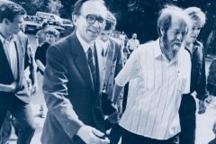 Александр Солженицын в Томском университете. Свиридов 1994г.