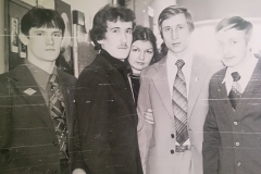 1980 крайний слева С. Л. Лонь